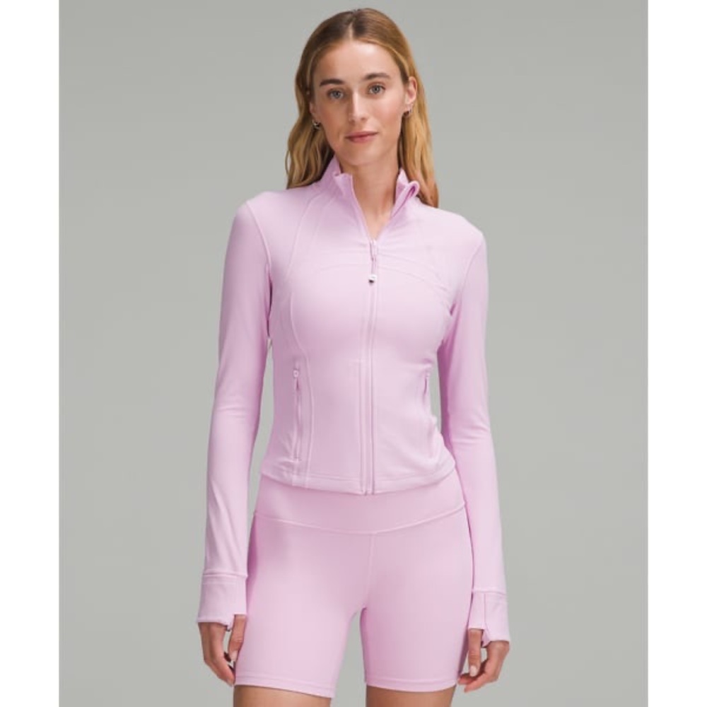 Cropped Define Jacket in Vita Pink